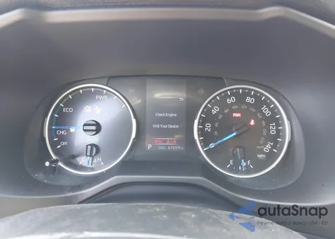 2019 Toyota Rav4 Hybrid Le z USA, uszkodzony, nr VIN 2T3LWRFV7KW036320